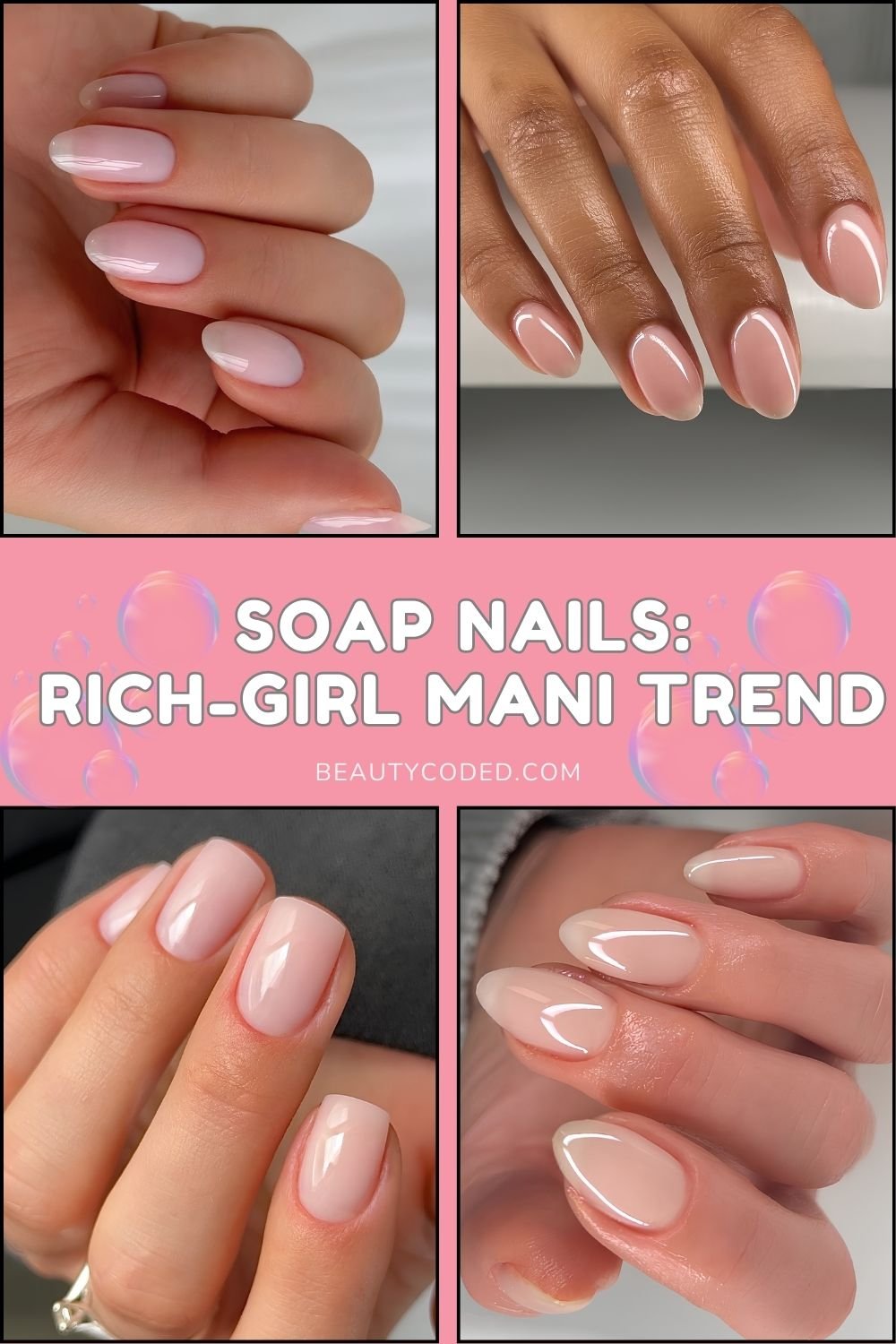 Soap nails pinterest