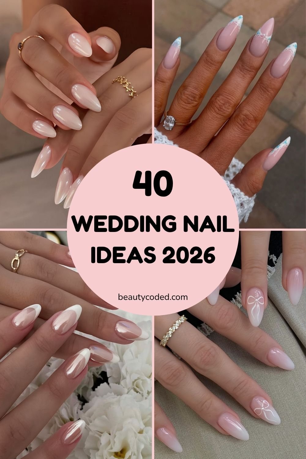 wedding nail ideas pinterest