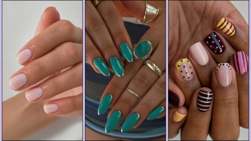 Early fall nail designs