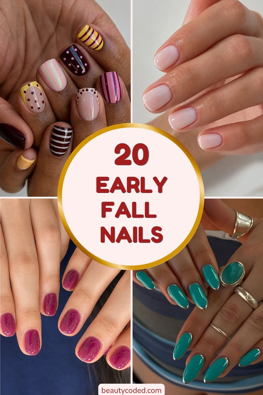 Early fall nail ideas pinterest